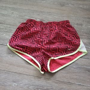 Nike Drifit Xs Running Shorts red and black